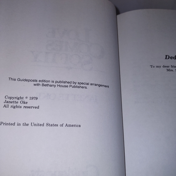 Love Comes Softly by Janette Oke Vol I & II 1979 Vintage GC - Picture 7 of 9